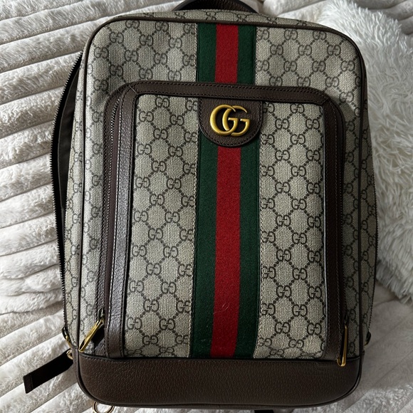Gucci Ophidia GG
Medium canvas backpack' - Picture 6 of 16